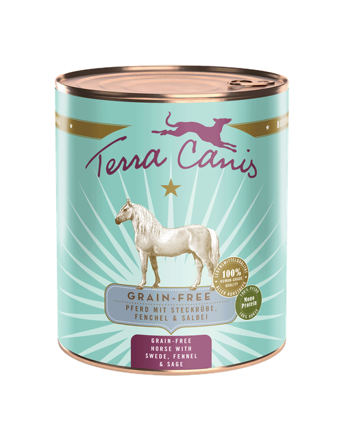 Getreidefrei | Pferd mit Steckrübe, Fenchel und Salbei 800 g