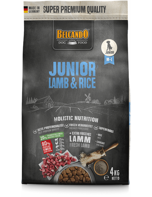 Junior Lamb & Rice 4 kg