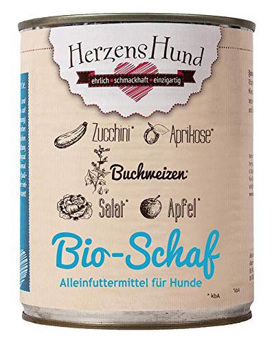 Bio Schaf mit Bio-Zucchini 6 x 800 g