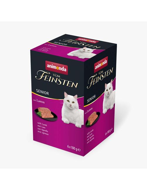 Vom Feinsten Senior mit Lamm 6 x 100 g