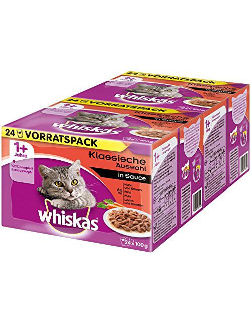 Fisch- & Fleischauswahl in Sauce 7+ 4 x 100 g