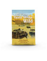 High Prairie Getreide Frei Trockenfutter Für Hunde Für Erwachsene Aus Bison und Wild - 6 Kg 2 x 12,2 kg