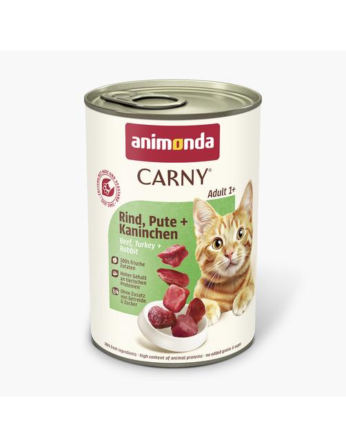 Carny Adult Rind, Pute & Kaninchen 6 x 400 g