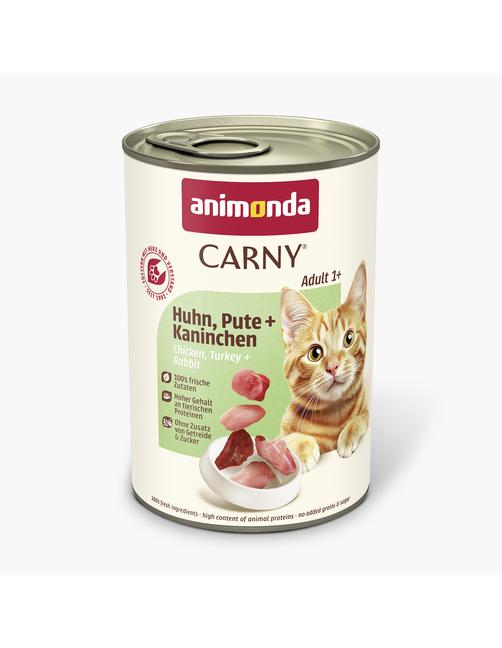 Carny Adult Huhn, Pute & Kaninchen 6 x 400 g