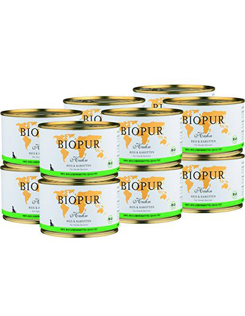 Huhn, Reis & Karotten Für Hunde 12 x 400 g