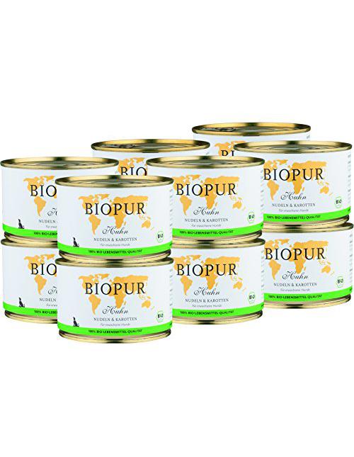 Huhn, Nudeln & Karotten Für Hunde 12 x 400 g