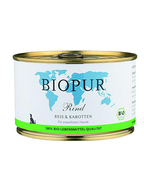 Rind, Reis & Karotten Für Hunde 12 x 400 g