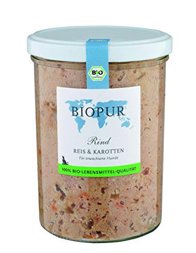 Rind, Reis, Karotten 6 x 400 g