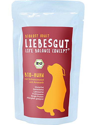 Bio-Huhn mit Schwarzwurzel und Amaranth 20 x 100 g