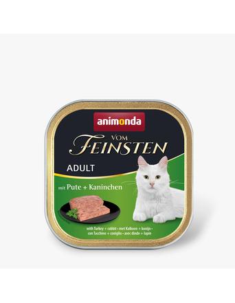 Animonda Nassfutter von Animonda Vom Feinsten Adult mit Pute - Kaninchen