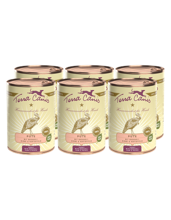 Terra Canis Nassfutter von Terra Canis Classic | Pute mit Brokkoli, Birne und Kartoffel