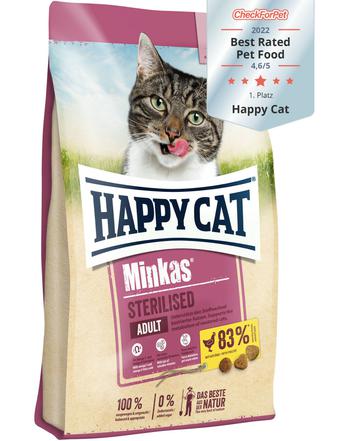 Happy Cat Trockenfutter von Happy Cat Minkas Sterilised Geflügel