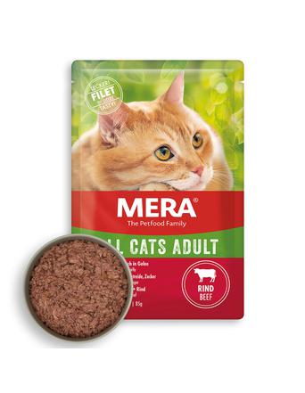MERA All Cats Adult Rind Nassfutter