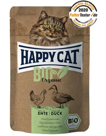 Happy Cat Bio Huhn mit Ente