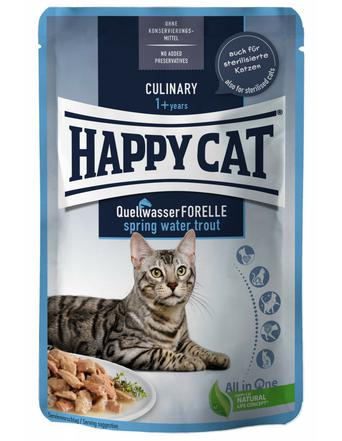 Happy Cat Nassfutter von Happy Cat Meat in Sauce - Culinary Quellwasser-Forelle