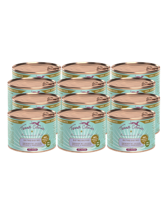 Terra Canis Nassfutter von Terra Canis Getreidefrei | Kaninchen mit Zucchini, Aprikose und Bohnenkraut