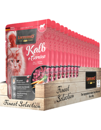 Leonardo Nassfutter von Leonardo Kalb + Gemüse