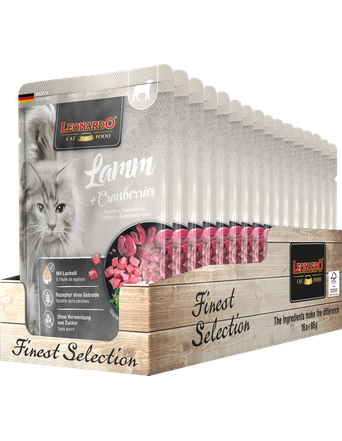 Leonardo Nassfutter von Leonardo Lamm + Cranberries