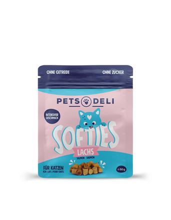 Pets Deli Snacks von Pets Deli Lachs - Minis - Kartoffel - Getreidefrei, Zuckerfrei