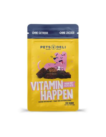 Pets Deli Snacks von Pets Deli Huhn - Vitaminhappen - Pastinake, Rote Bete - Getreidefrei, Zuckerfrei