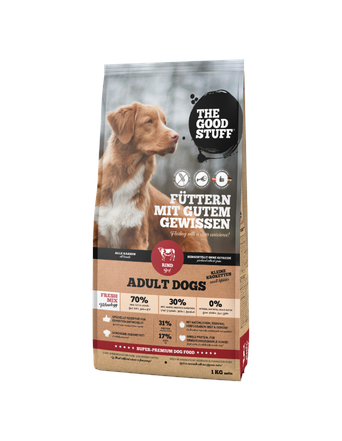 THE GOODSTUFF Trockenfutter von THE GOODSTUFF Minis - Rind (Adult)