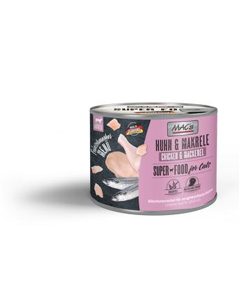 MAC's Nassfutter von MAC's Cat Feinschmecker Huhn & Makrele