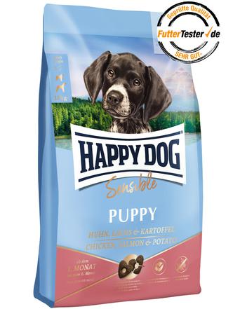 Happy Dog Sensible Puppy - Huhn, Lachs & Kartoffel