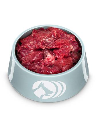 Frostfutter Perleberg BARF (Selbstgekochtes) von Frostfutter Perleberg Rindermuskelfleisch in Stuecken