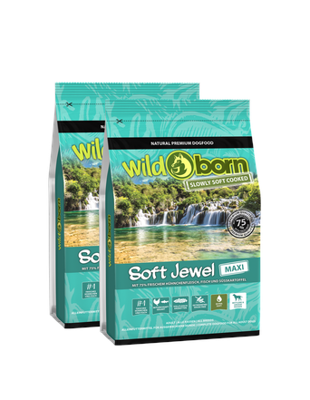 Wildborn Trockenfutter von Wildborn Soft Jewel Maxi Doppelpack