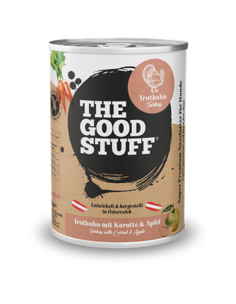 THE GOODSTUFF Nassfutter von THE GOODSTUFF Truthahn mit Karotte & Apfel