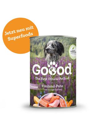 Goood Nassfutter von Goood Senior - Freiland-Pute