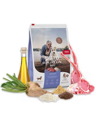mera Trockenfutter von mera Pure Sensitive Mini Lamm & Reis