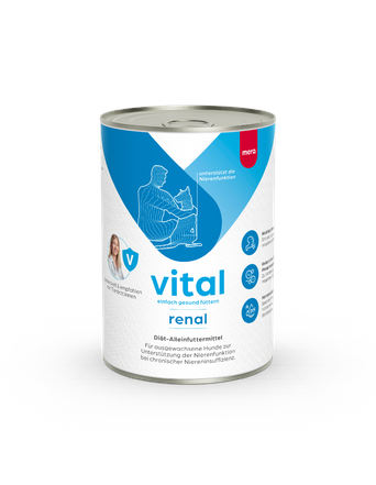 mera Nassfutter von mera Vital Hund Renal Hund Nassfutter
