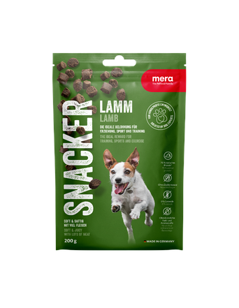 mera Snacks von mera Pure Sensitive Snacker Lamm