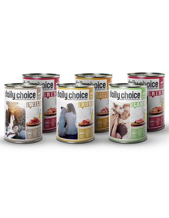daily choice Nassfutter von daily choice Mixpaket Nassfutter Für Hunde