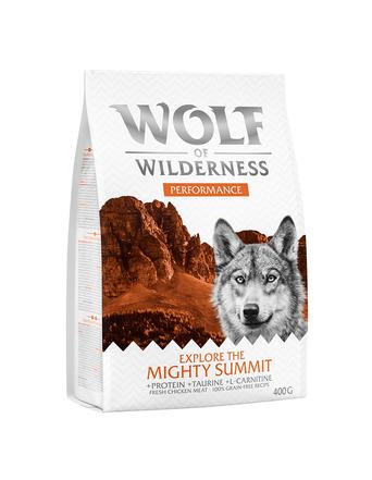 Wolf of Wilderness Trockenfutter von Wolf of Wilderness Probierbeutel - Getreidefrei - Performance