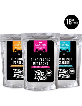 Tales & Tails Nassfutter von Tales & Tails Dreierlei Fisch