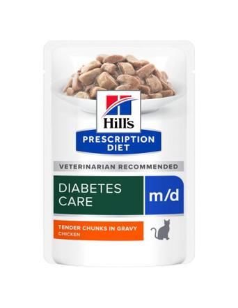 Hill's Nassfutter von Hill's Prescription Diet Diabetes Care m/d mit Huhn