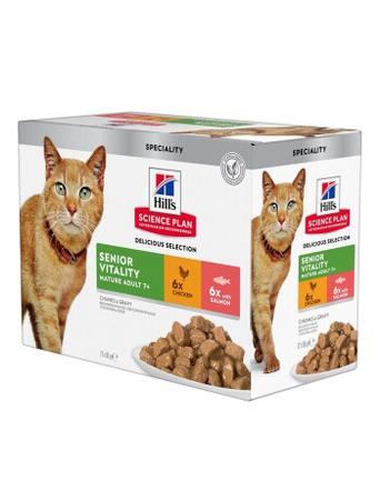 Hill's Nassfutter von Hill's Science Plan Senior Vitality 7+ Mature Adult