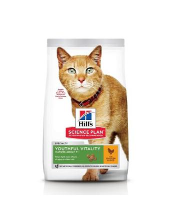 Hill's Trockenfutter von Hill's Science Plan Youthful Vitality Adult Mature 7+ mit Huhn