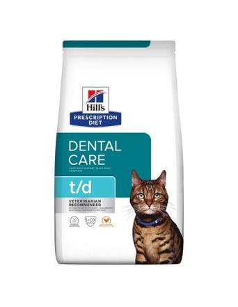 Hill's Trockenfutter von Hill's Prescription Diet t/d mit Huhn Zur Zahnpflege