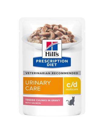Hill's Nassfutter von Hill's Prescription Diet c/d Multicare Urinary Care Lachs
