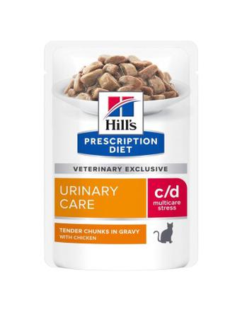 Hill's Nassfutter von Hill's Prescription Diet c/d Urinary Stress Huhn