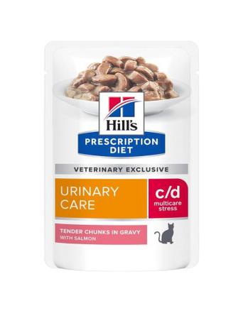 Hill's Nassfutter von Hill's Prescription Diet c/d Urinary Stress Lachs