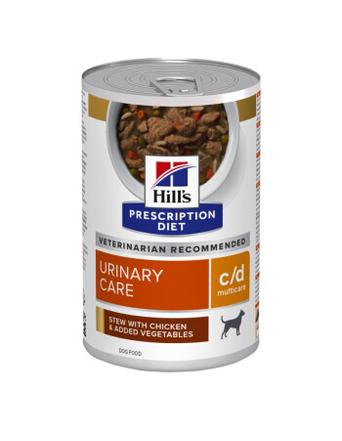 Hill's Nassfutter von Hill's Prescription Diet c/d Multicare Canine Ragout mit Huhn und Zugefügtem Gemüse