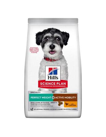 Hill's Trockenfutter von Hill's Science Plan Perfect Weight + Active Mobility Adult Small & Mini mit Huhn