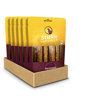 Herrmann's Snacks von Herrmann's Stickis Bio Huhn mit Reis