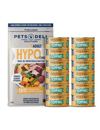 Pets Deli Trockenfutter von Pets Deli Fancy Filet Topping Ente Probierpaket - 2840g