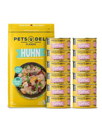 Pets Deli Trockenfutter von Pets Deli Fancy Filet Topping Huhn Probierpaket - 2840g