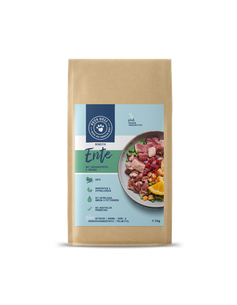 Pets Deli Trockenfutter von Pets Deli Hypocare Ente mit Süßkartoffel, Aroniabeere & Leinsamen